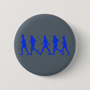Uitvoeren van joggen ronde button 5,7 cm