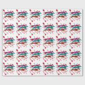 Uitvoeren voor de paardenraces van de Rozen 2016 Cadeaupapier (Vlak)