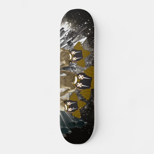 Uitvoeren voor de ruimte skateboard (Voorkant)