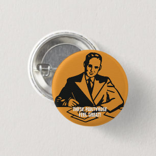 Uitvoerend Directeur Knop zonder Kennis Ronde Button 3,2 Cm