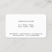 Uitvoerend Master | Keukengerei Visitekaartje (Achterkant)