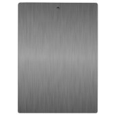 Uitvoerend Monogram - Borststaal Klembord (Achterkant)