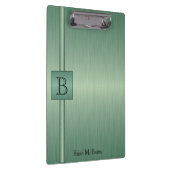 Uitvoerend Monogram Ontwerp - Emerald Klembord (Rechts)