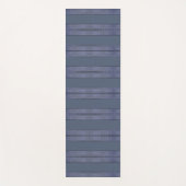 Uitvoerend striped-Blue-II Yogamat (Voorkant)
