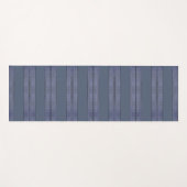 Uitvoerend striped-Blue-II Yogamat (Voorkant (horizontaal))