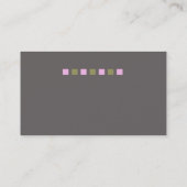 Uitvoerend Visitekaartje (Achterkant)