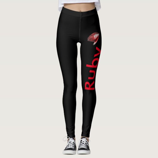 Uitvoerende Leggings Ruby (Voorkant)