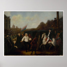Uitvoering van Louis XVI op 21 januari 1793 Poster