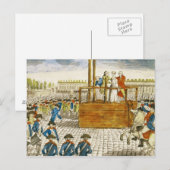 Uitvoering van Marie-Antoinette Briefkaart (Voorkant / Achterkant)