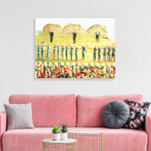 Uitvoering van Maximilian I Canvas Afdruk (Insitu (Woonkamer))