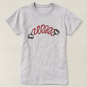 uitvoerweerstand en geschiktheid voor werkuitgange t-shirt