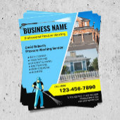 Uitwasmachine voor drukwasmachine flyer