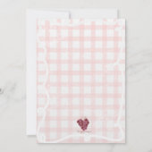 Uitwisseling van huisjes van peperkoek kaart (Achterkant)