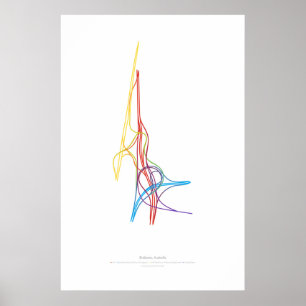 Uitwisselingschoreografie: Brisbane, Australië Poster