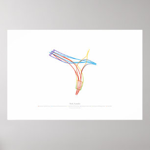 Uitwisselingschoreografie: Perth, Australië 1 v2 Poster