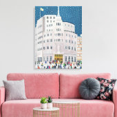 Uitzendhuis van BBC Canvas Afdruk (Insitu (Woonkamer))