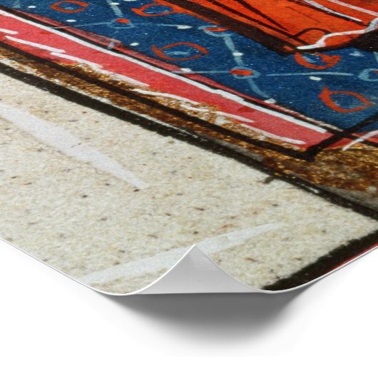 Uitzending en misdaad begaan door een priester poster (Hoek)