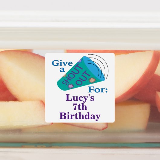 uitzending labels (Aangebracht)