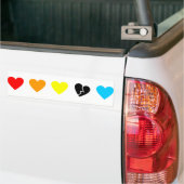 uitzending van liefde bumpersticker (Op Truck)