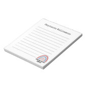 Uitzendverpleegkundige voor persoonlijk werk Regen Notitieblok (Gedraaid)