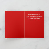 uitzetten van pinguïns feestdagen kaart (Binnen)