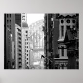 Uitzicht 1b van de Habour Bridge Poster (Voorkant)