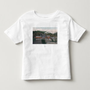 Uitzicht aan de buitenkant van een smeltend Plant Kinder Shirts