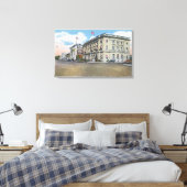 Uitzicht aan de buitenkant van Federal Bldg, Capit Canvas Afdruk (Insitu (Slaapkamer))