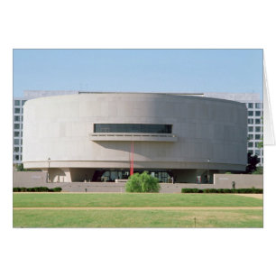 Uitzicht aan de buitenkant van het Hirshhorn-museu