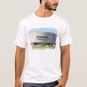 Uitzicht aan de buitenkant van het Hirshhorn-museu T-shirt