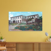 Uitzicht aan de buitenkant van Robert Louis Steven Canvas Afdruk (Insitu (Woonkamer))