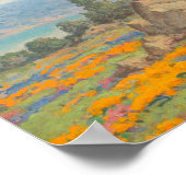 Uitzicht aan de kust | William Franklin Jackson Poster (Hoek)