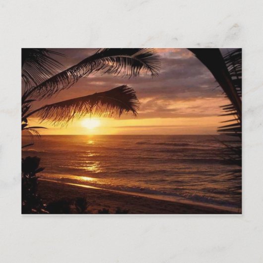 Uitzicht aan de zeezijde briefkaart (Voorkant)