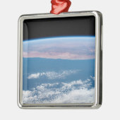 Uitzicht aan de zuidwestkust van Afrika. Metalen Ornament (Links)