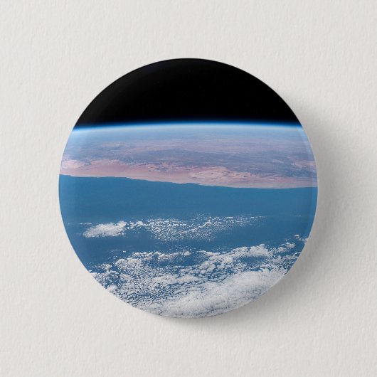 Uitzicht aan de zuidwestkust van Afrika. Ronde Button 5,7 Cm (Voorkant)