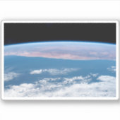 Uitzicht aan de zuidwestkust van Afrika. Sticker (Voorkant)