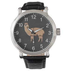 Uitzicht Alpaca Horloge