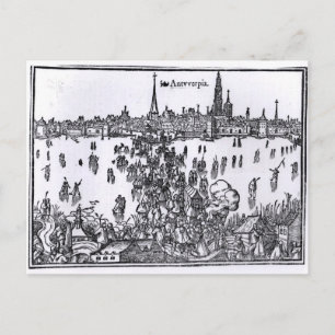 Uitzicht Antwerpen Briefkaart