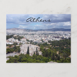 uitzicht athene briefkaart