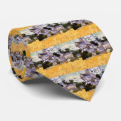 Uitzicht Auvers met kerk van Vincent van Gogh Stropdas (Opgerold)