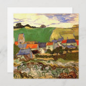 Uitzicht Auvers van Vincent van Gogh (Voorkant / Achterkant)