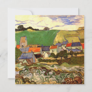 Uitzicht Auvers van Vincent van Gogh