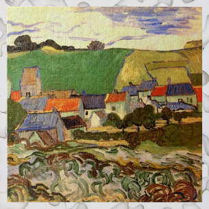 Uitzicht Auvers van Vincent van Gogh Legpuzzel