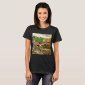Uitzicht Auvers van Vincent van Gogh T-shirt (Voorkant volledig)