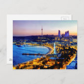 Uitzicht Bakoe Briefkaart (Voorkant / Achterkant)