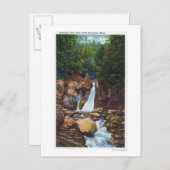 Uitzicht Bash-Bish Herfsten bij Great Barrington Briefkaart (Voorkant / Achterkant)