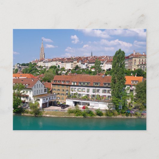 Uitzicht Bern City Briefkaart (Voorkant)