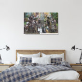 Uitzicht Boole, de grootste boom ter wereld Canvas Afdruk (Insitu (Slaapkamer))