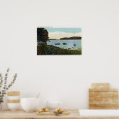 Uitzicht boten bij de Narrows Poster (Keuken)