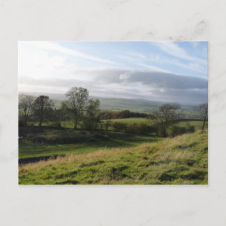 uitzicht boven Coquetdale - Northumberland Briefkaart